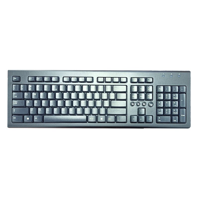 إتش بي لوحة مفاتيح الإنجليزية - بسلك / يو اس بي / أسود - لوحة مفاتيح