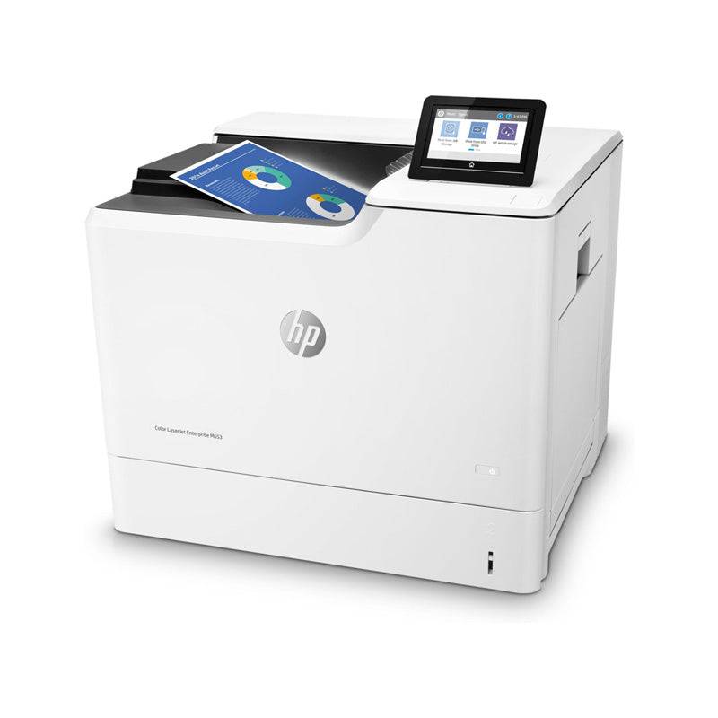 HP Enterprise M653dn - 56ppm / 1200dpi / A4 / USB / LAN / Color Laser - Printer