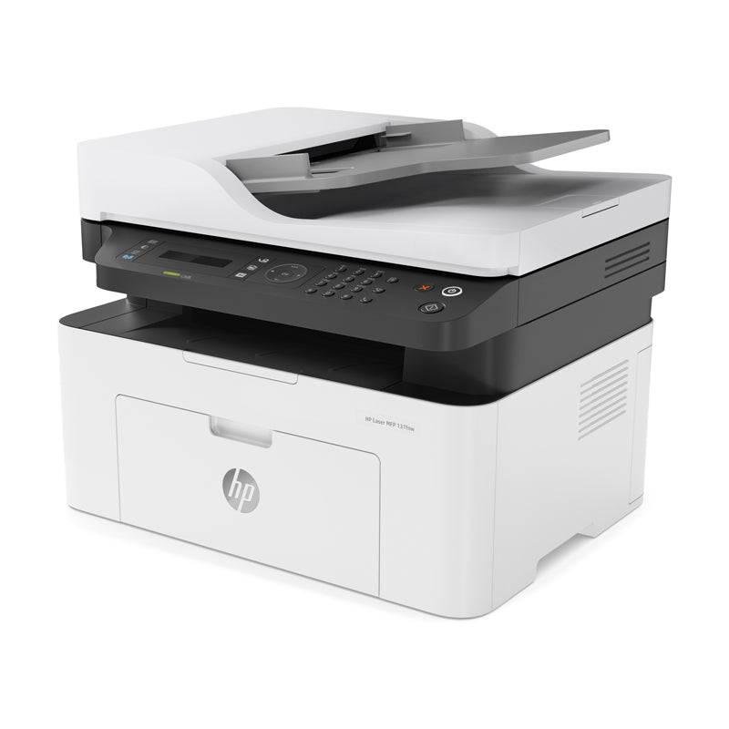 HP Laser MFP 137fnw - 20ppm / 1200dpi / A4 / USB / LAN / Wi-Fi / FAX / Mono Laser - Printer