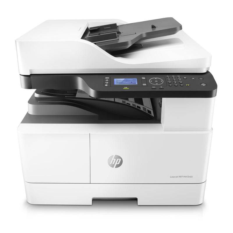 HP LaserJet MFP M443nda - 25ppm / 1200dpi / A3 / USB / LAN / Mono Laser - Printer