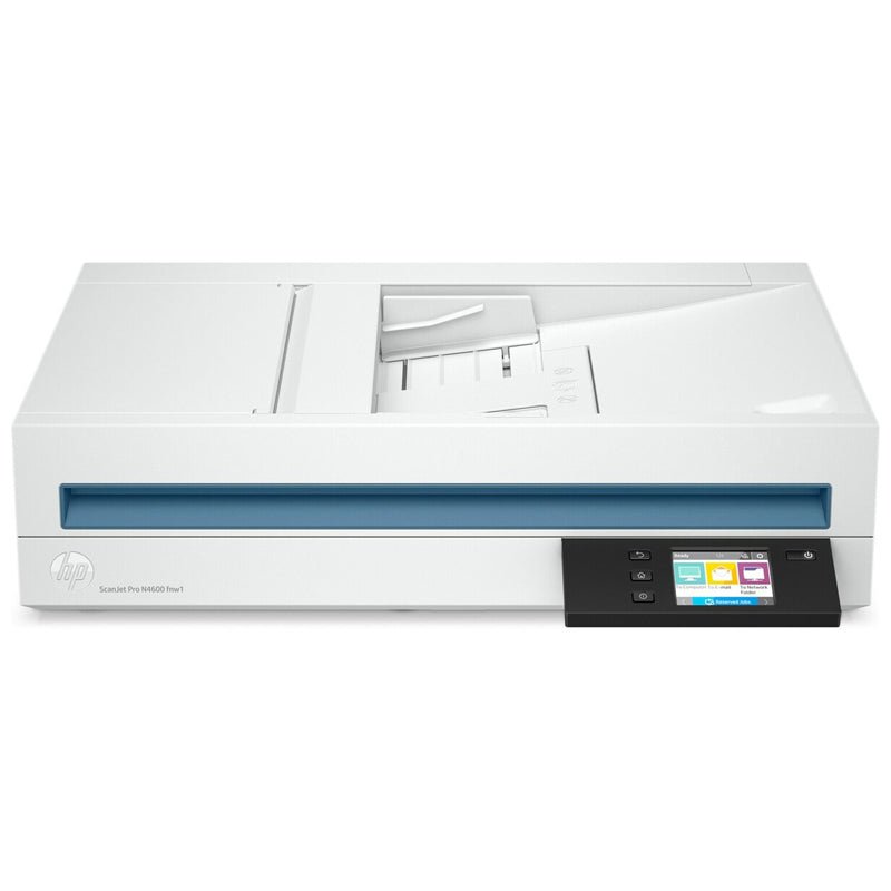 HP ScanJet Pro N4600 fnw1 - 40ppm / 1200dpi / A4 / LAN / Wi-Fi / USB / Flatbed ADF Scanner