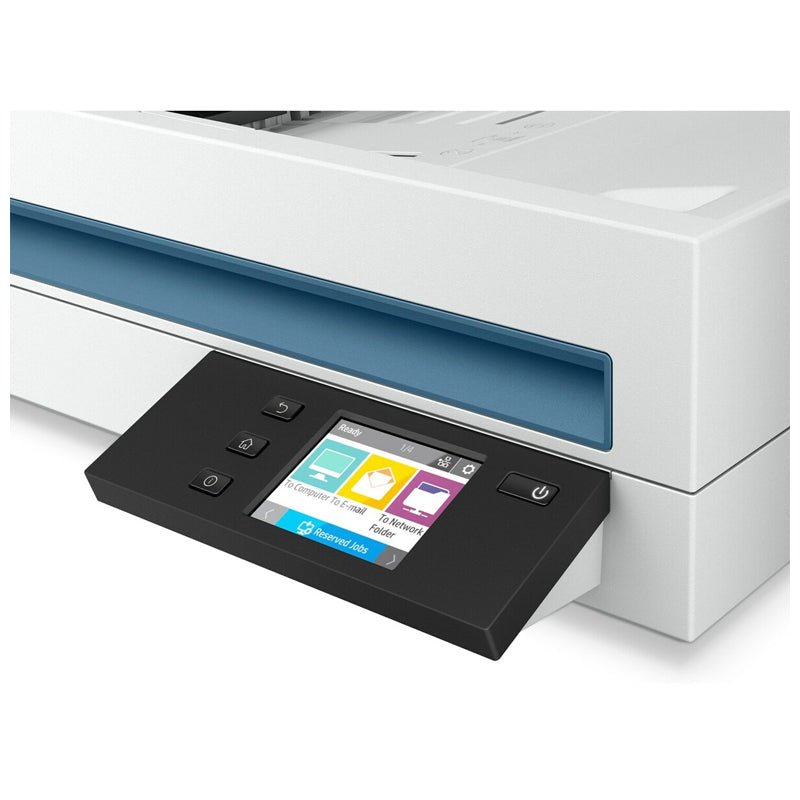 HP ScanJet Pro N4600 fnw1 - 40ppm / 1200dpi / A4 / LAN / Wi-Fi / USB / Flatbed ADF Scanner