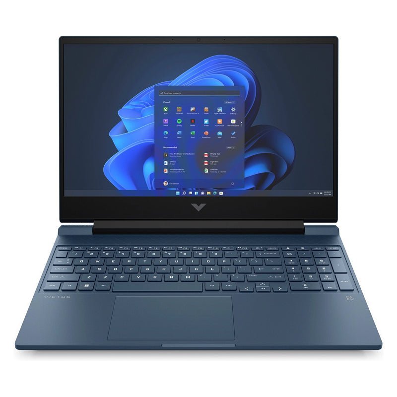HP Victus Gaming Laptop 15-FA1051NE - 15.6" FHD / i5 / 16GB / 1TB (NVMe M.2 SSD) / RTX 2050 4GB VGA / Win 11 Pro / 1YW / Blue - Laptop
