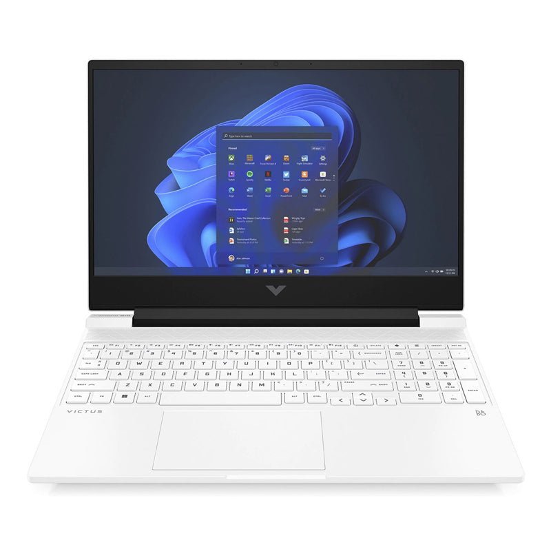 HP Victus Gaming Laptop 15-FA1053NE - 15.6" FHD / i5 / 64GB / 1TB (NVMe M.2 SSD) / RTX 2050 4GB VGA / Win 11 Pro / 1YW / White - Laptop