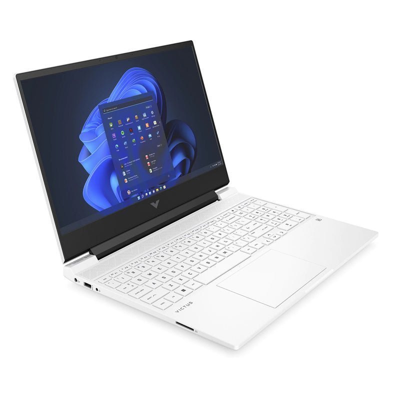 HP Victus Gaming Laptop 15-FA1077NE - 15.6" FHD / i7 / 16GB / 1TB (NVMe M.2 SSD) / RTX 4050 6GB VGA / Win 11 Pro / 1YW / White - Laptop