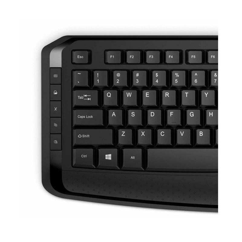 HP Wireless Keyboard and Mouse 300 - Wireless / Arabic/English / Black - Keyboard & Mouse Combo