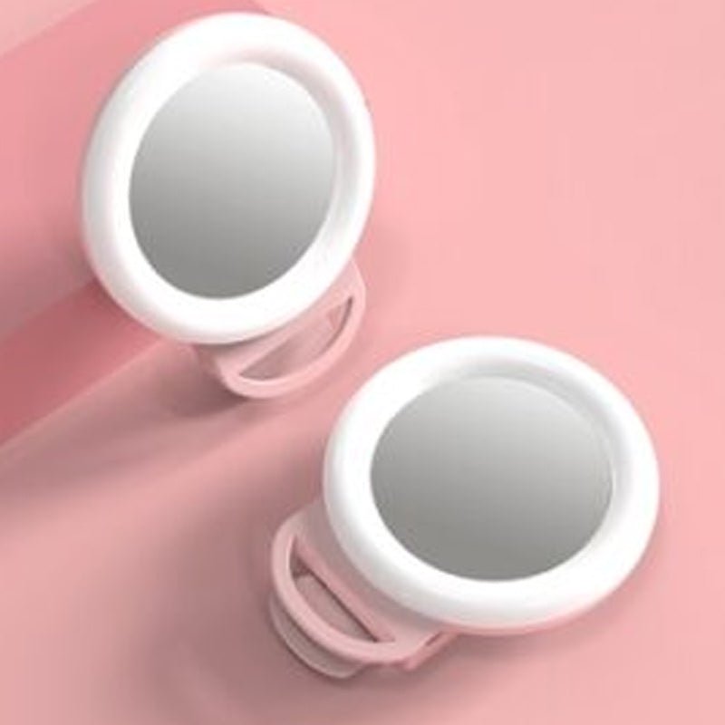 HR-20 Mirror fill light 2 in 1 Selfie Lights - 250 mAh