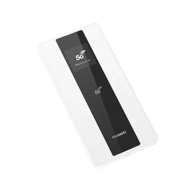 هواوي 5جي هاتف واي فاي راوتر - شركة الاتصالات السعودية (مقفلة) - نوع-سي / 5G / لاسلكي / 4000 مللي امبير / أبيض