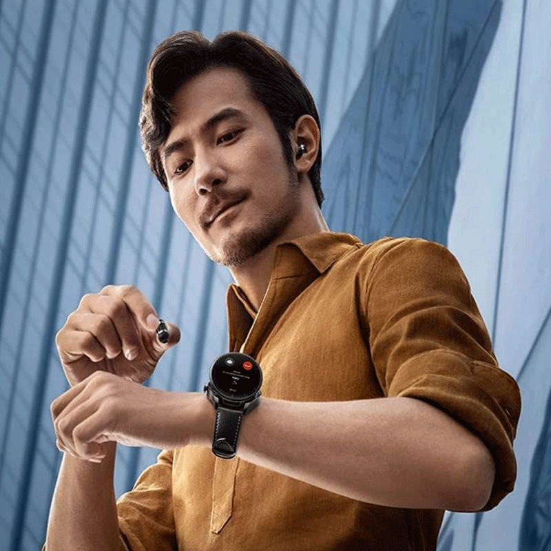 Huawei Watch Buds - 1.43" AMOLED / Bluetooth / Black