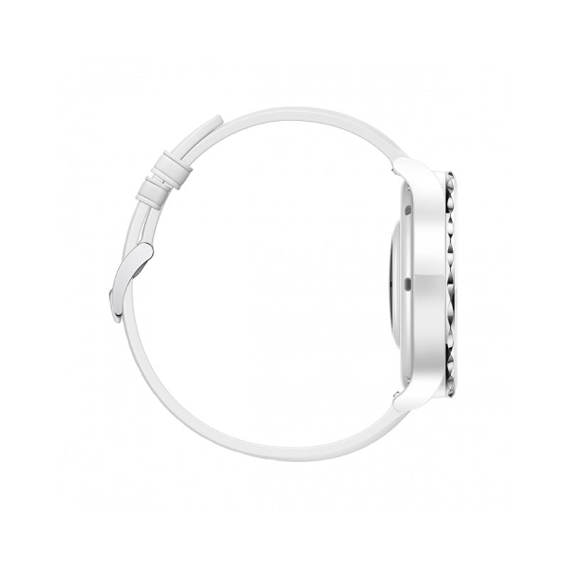 Huawei Watch GT 3 Pro Frigga Smart Watch - 1.32" AMOLED / 43mm / Bluetooth / White Leather
