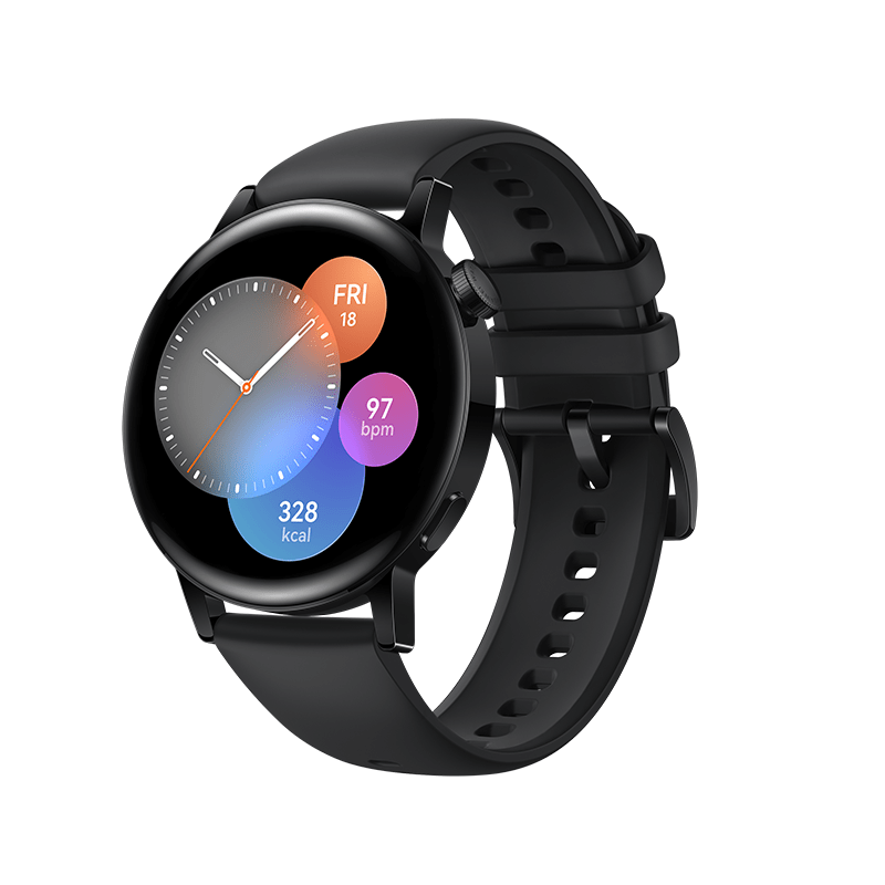 Huawei Watch GT 3 Smart Watch - 1.32" AMOLED / 42mm / Bluetooth / Black