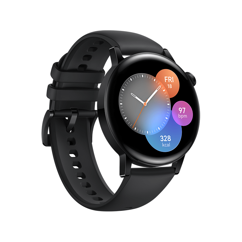 Huawei Watch GT 3 Smart Watch - 1.32" AMOLED / 42mm / Bluetooth / Black