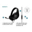 هايبر إكس كلاود ستينجر كور سماعة الرأس - 3.5 ملم / فوق الأذن / أسود