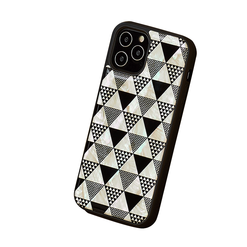 Ikins Natural Pearl Case For iPhone 12 & 12 Pro - Pyramid