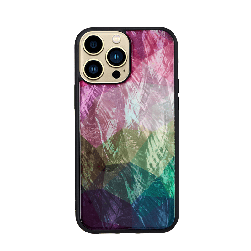 Ikins Natural Pearl Case For iPhone 13 Pro-Water Flower