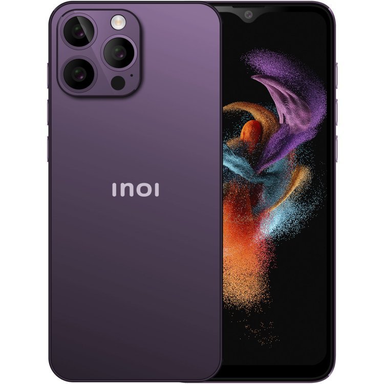 INOI Note 13s - 128GB / 4GB / 6.95" / 4G / Wi-Fi / Deep Purple - Mobile