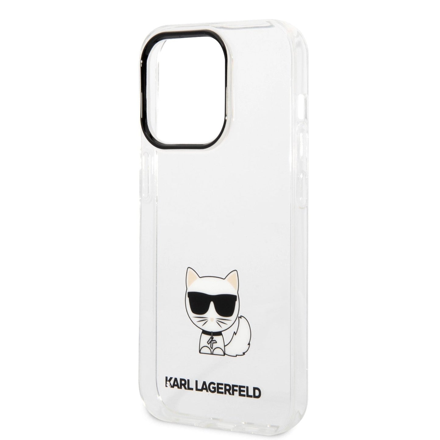 iPhone 14 Pro Max - Transparent Karl Lagerfeld IML Choupette Body Hard Case