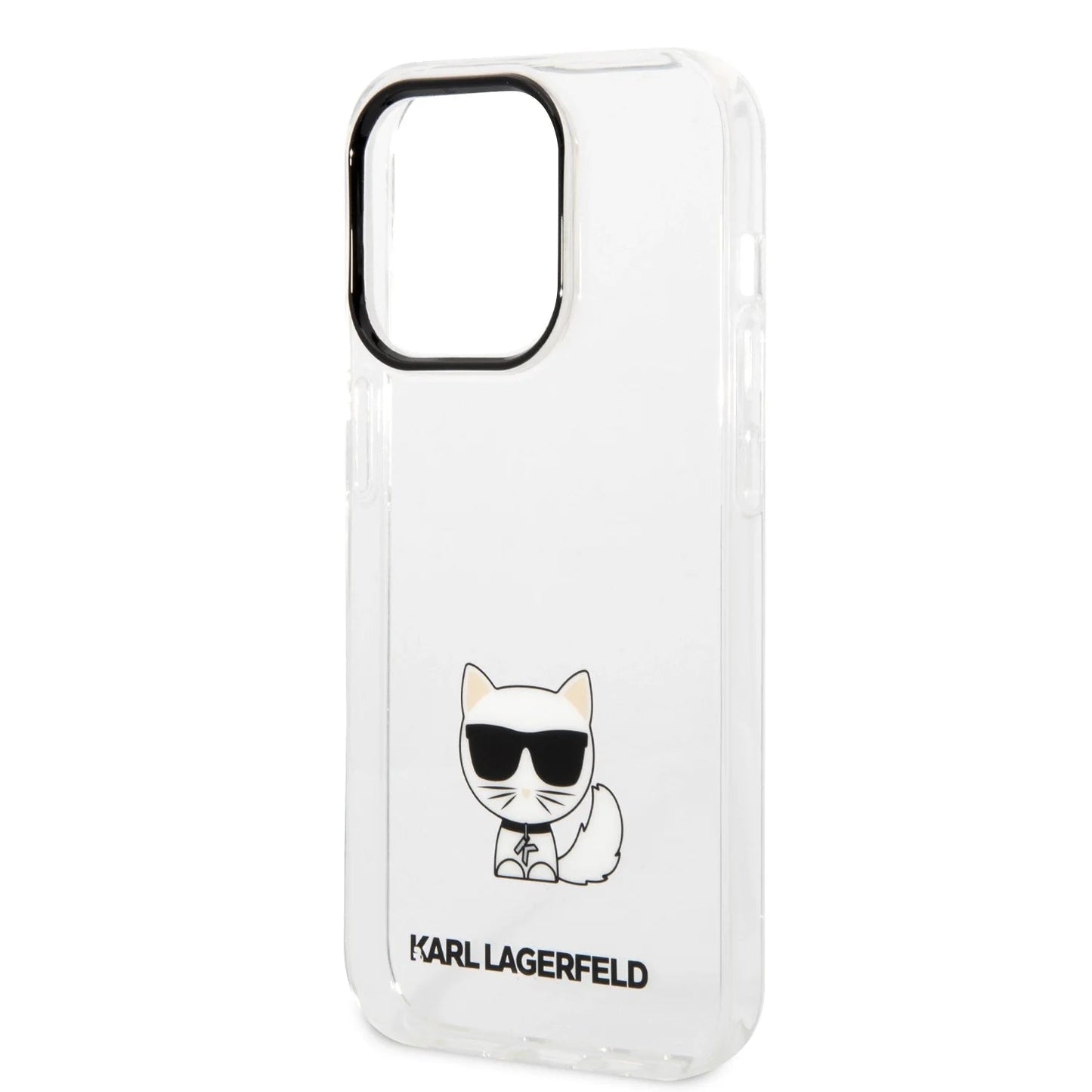 iPhone 14 Pro - Transparent Karl Lagerfeld IML Choupette Body Hard Case