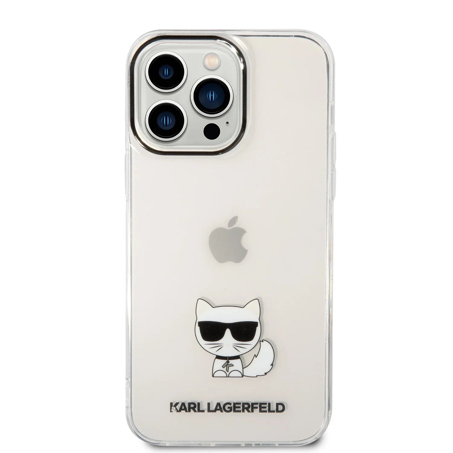 iPhone 14 Pro - Transparent Karl Lagerfeld IML Choupette Body Hard Case