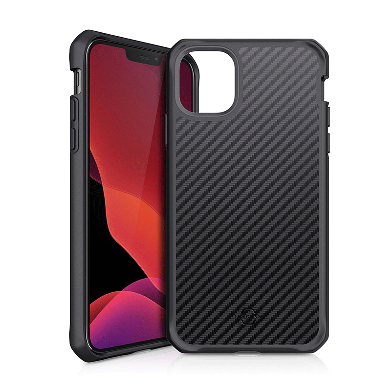 Itskins Carbon Case - Apple iPhone 12 Pro Max / Black