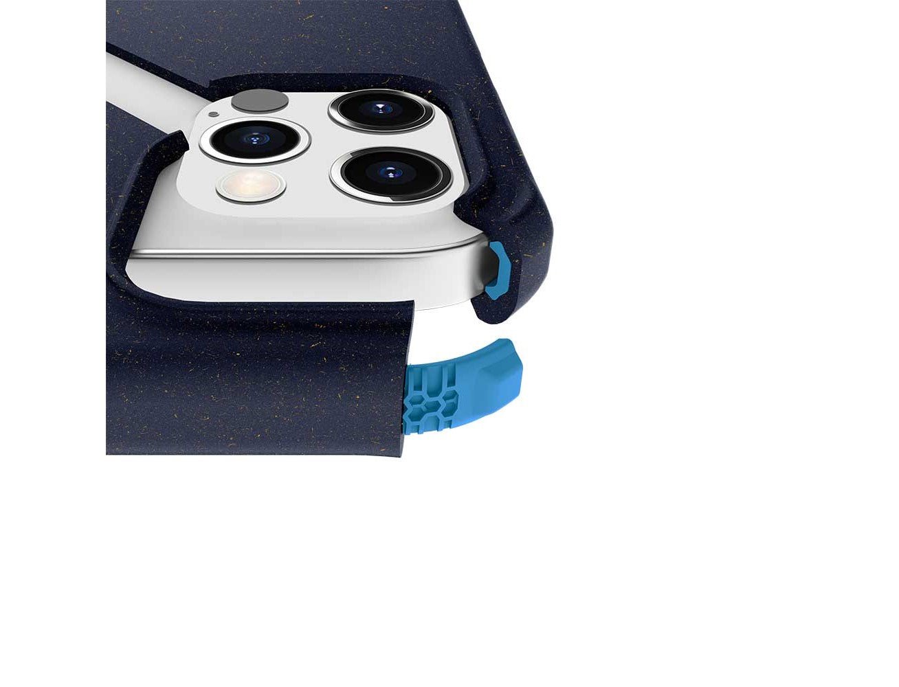 Itskins Feroniabio Summit Case For iPhone 12 / 12 Pro 3M Anti Shock - Deep Blue And Light Blue