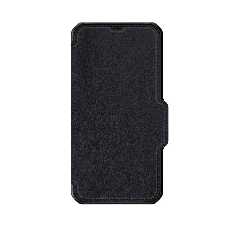 Itskins Folio Leather Case - Apple iPhone 12 & 12 Pro / Black