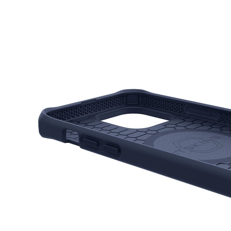 Itskins Hybrid Ballistic Case - 3M Drop Safe / iPhone 13 Pro / Dark Blue