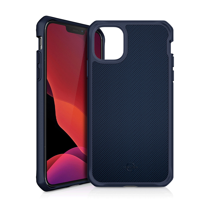 Itskins Hybrid Ballistic Case - Apple iPhone 12 Pro Max / Dark Blue