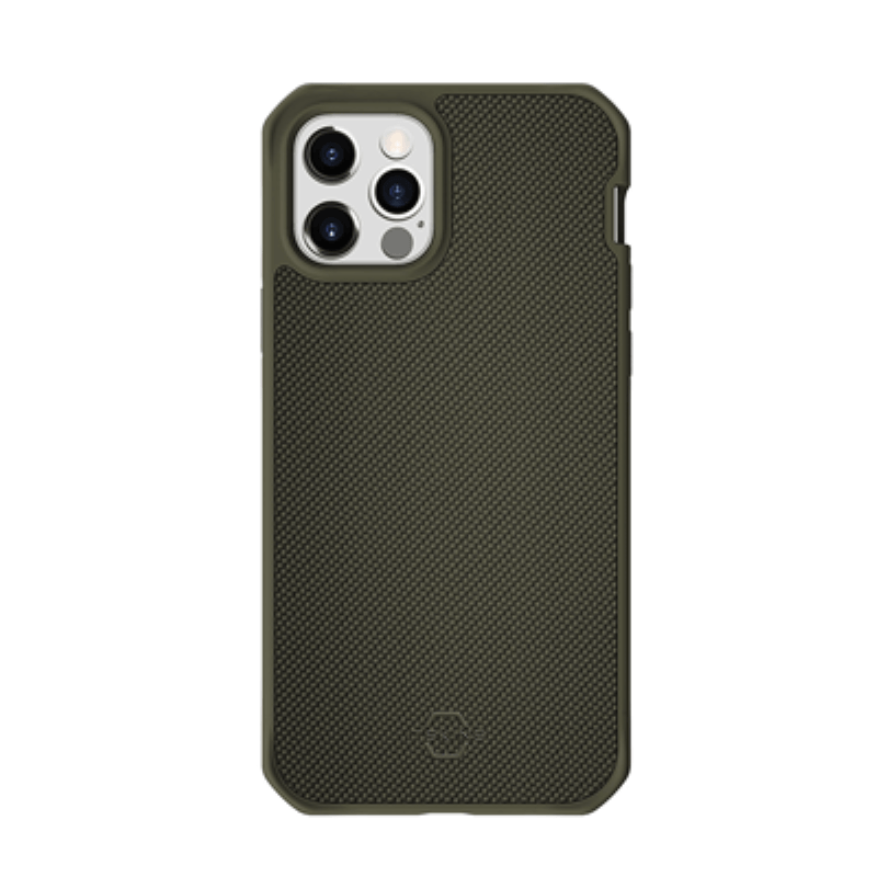 Itskins Hybrid Ballistic Case - Apple iPhone 12 Pro Max / Kaki