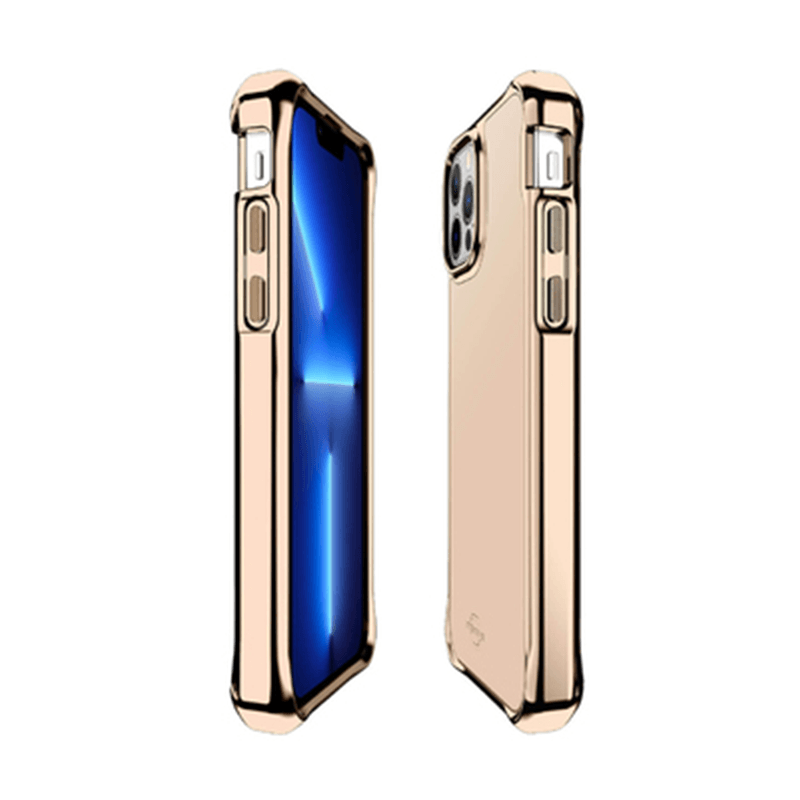 Itskins Hybrid Glass Case - Apple iPhone 13 Pro / Gold