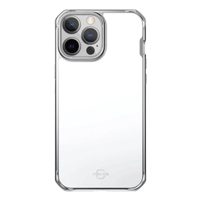 Itskins Hybrid Glass Case - Apple iPhone 13 Pro / Silver