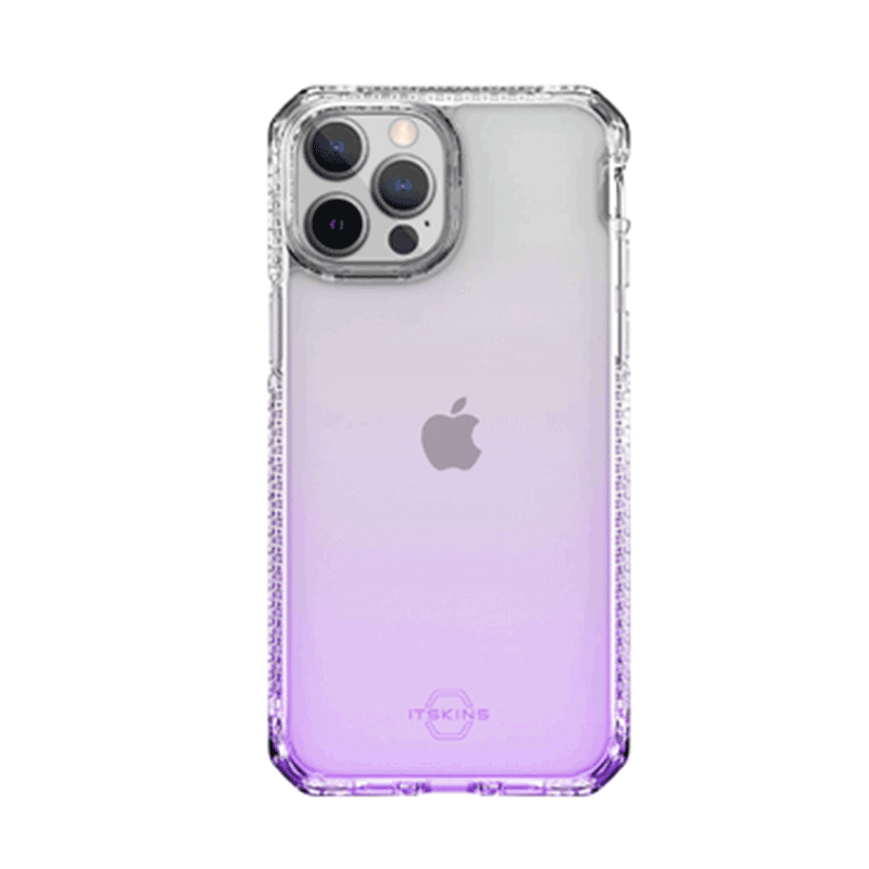 Itskins Hybrid Ombre Cover - Apple iPhone 13 Pro Max / Light Purple