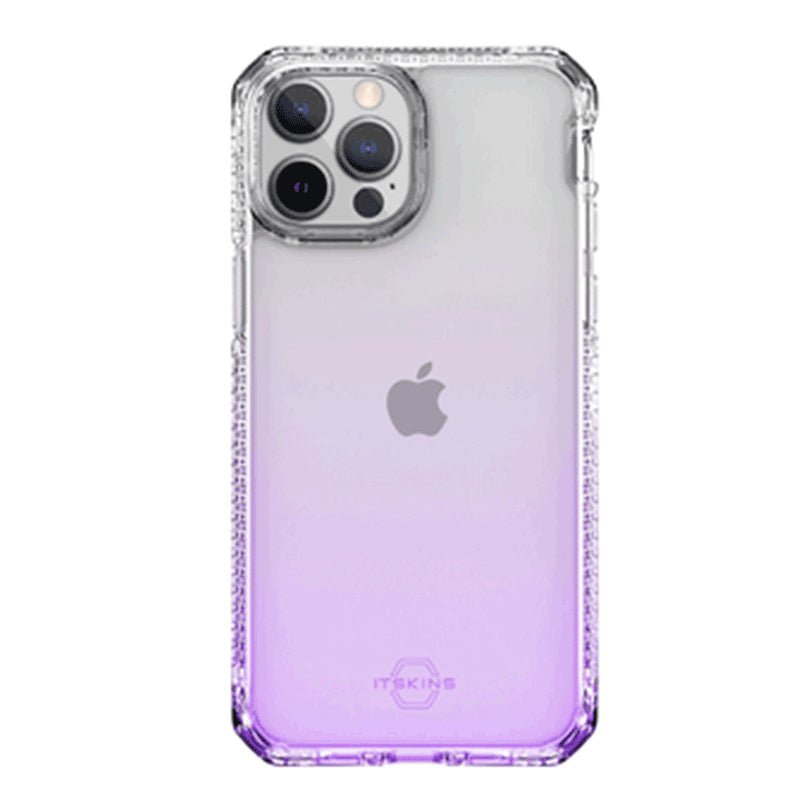 Itskins Hybrid Ombre Cover For iPhone 13 Pro - Light Purple