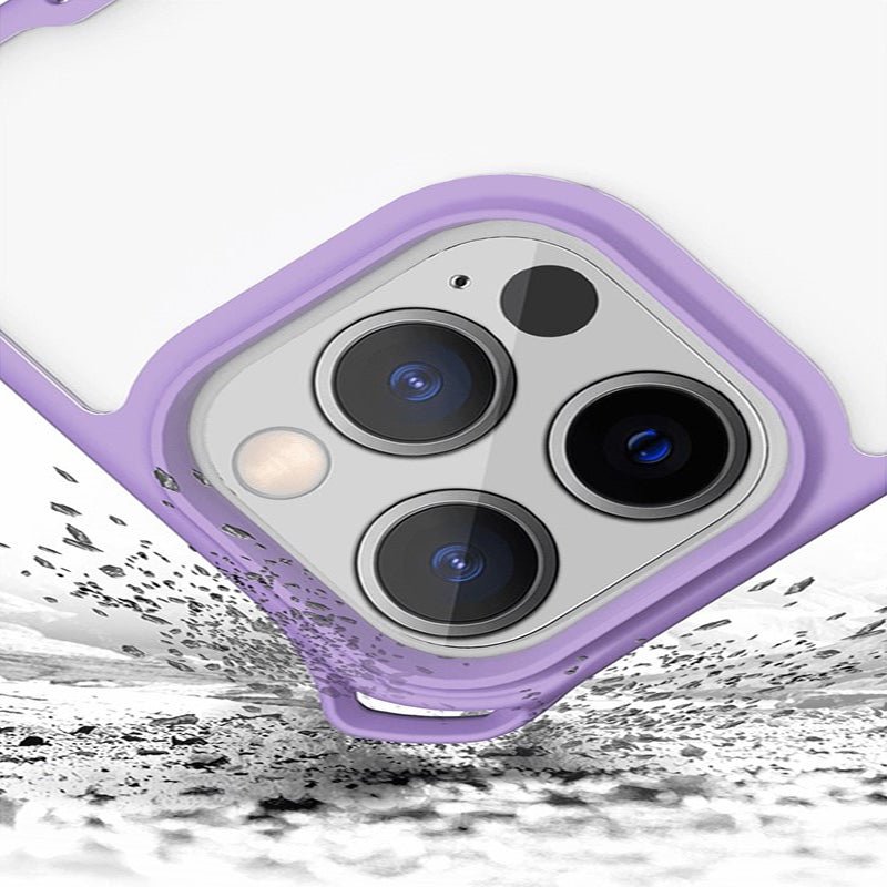 Itskins Hybrid Sling Case - Apple iPhone 13 Pro / Light Purple And Transparent