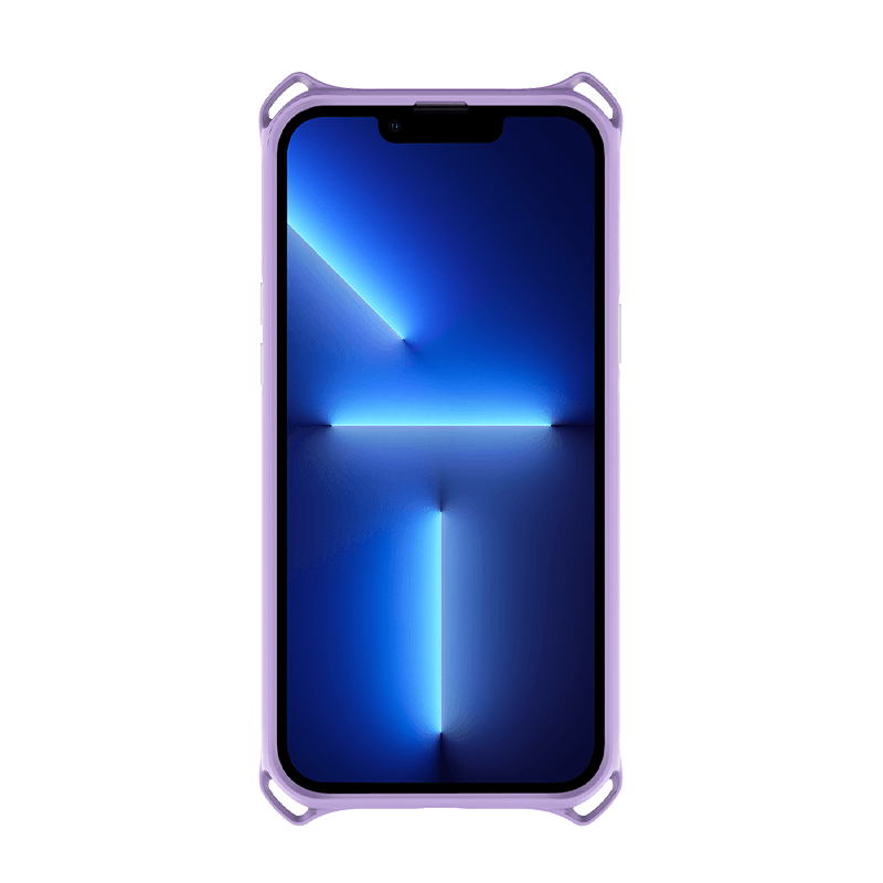 Itskins Hybrid Sling Case - Apple iPhone 13 Pro Max / Light Purple And Transparent