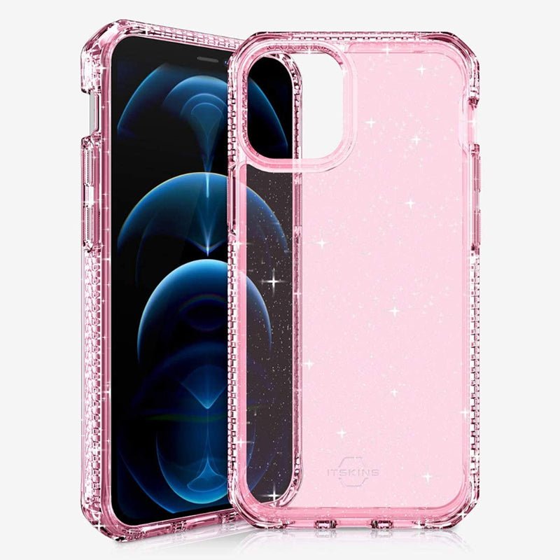 Itskins Hybrid Spark Case - Apple iPhone 12 & 12 Pro / Pink