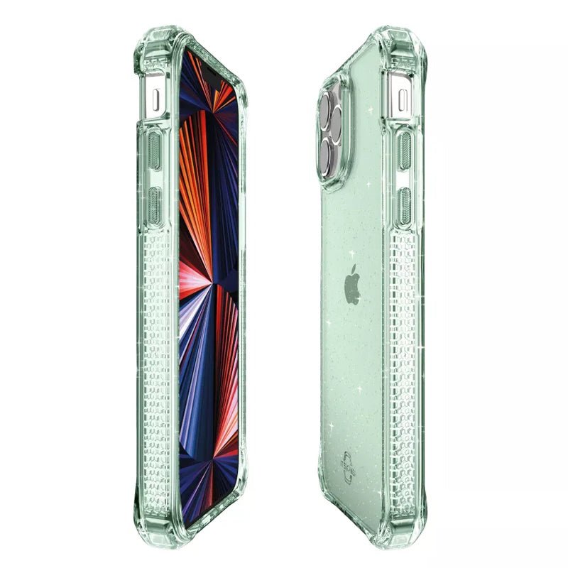 Itskins Hybrid Spark Case - Apple iPhone 13 Pro / Light Green