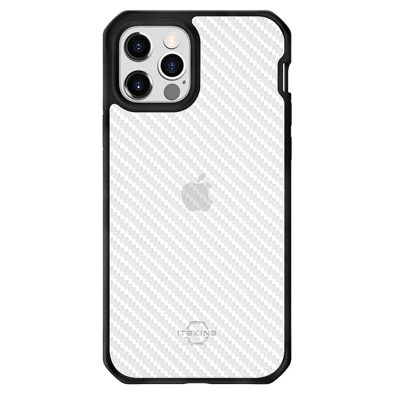 Itskins Hybrid Tek Case - Apple iPhone 12 Pro Max / Black And Transparent