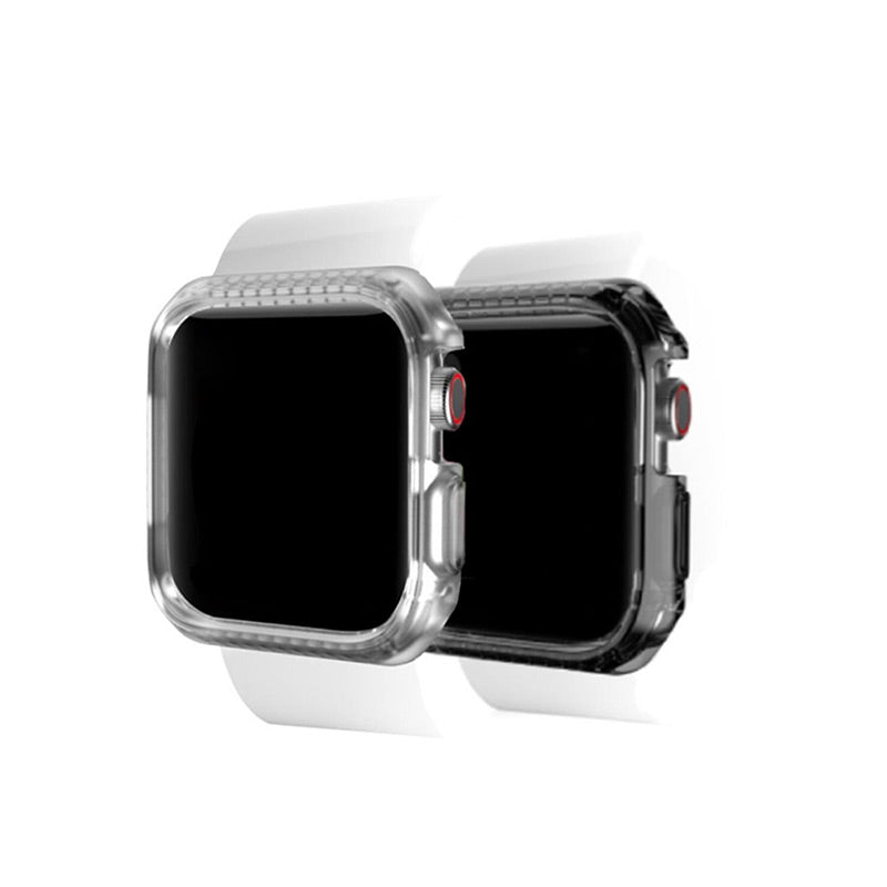 Itskins Spectrum Bumper Case - 44mm / Apple Watch 4 / Smoke & Clear - Pack of 2