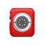 اتسكينزسبيكترم حافظة - 44 مم / ابل ساعة SE / 6 / 5 / 4 / أحمر & أسود - حزمة من قطعتين