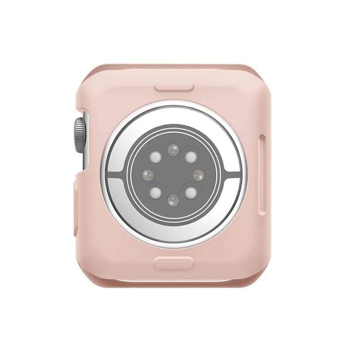 Itskins Spectrum Bumpur Case For Apple Watch Series 44 - 45Mm Light Pink + Clear 2 Pcs