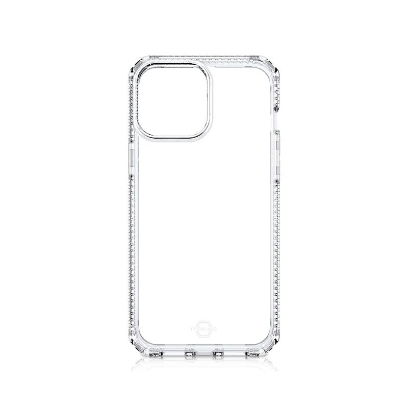 Itskins Spectrum Clear Antimicrobial Case - 3M Drop Safe / iPhone 13 Pro Max / Transparent