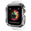 Itskins Spectrum Metal Case - 40mm / Apple Watch Series 6 / 5 / 4 / Se / Space Gray + Clear - Pack of 2