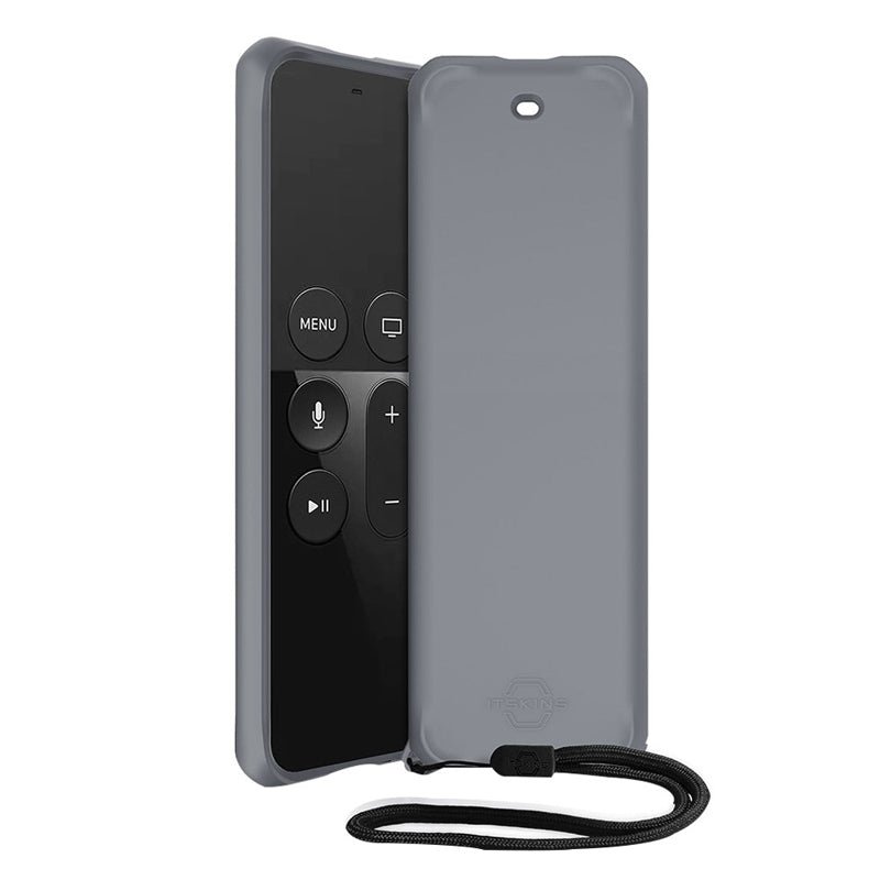 Itskins Spectrum Solid Case - Apple TV 4K Remote Control / Grey