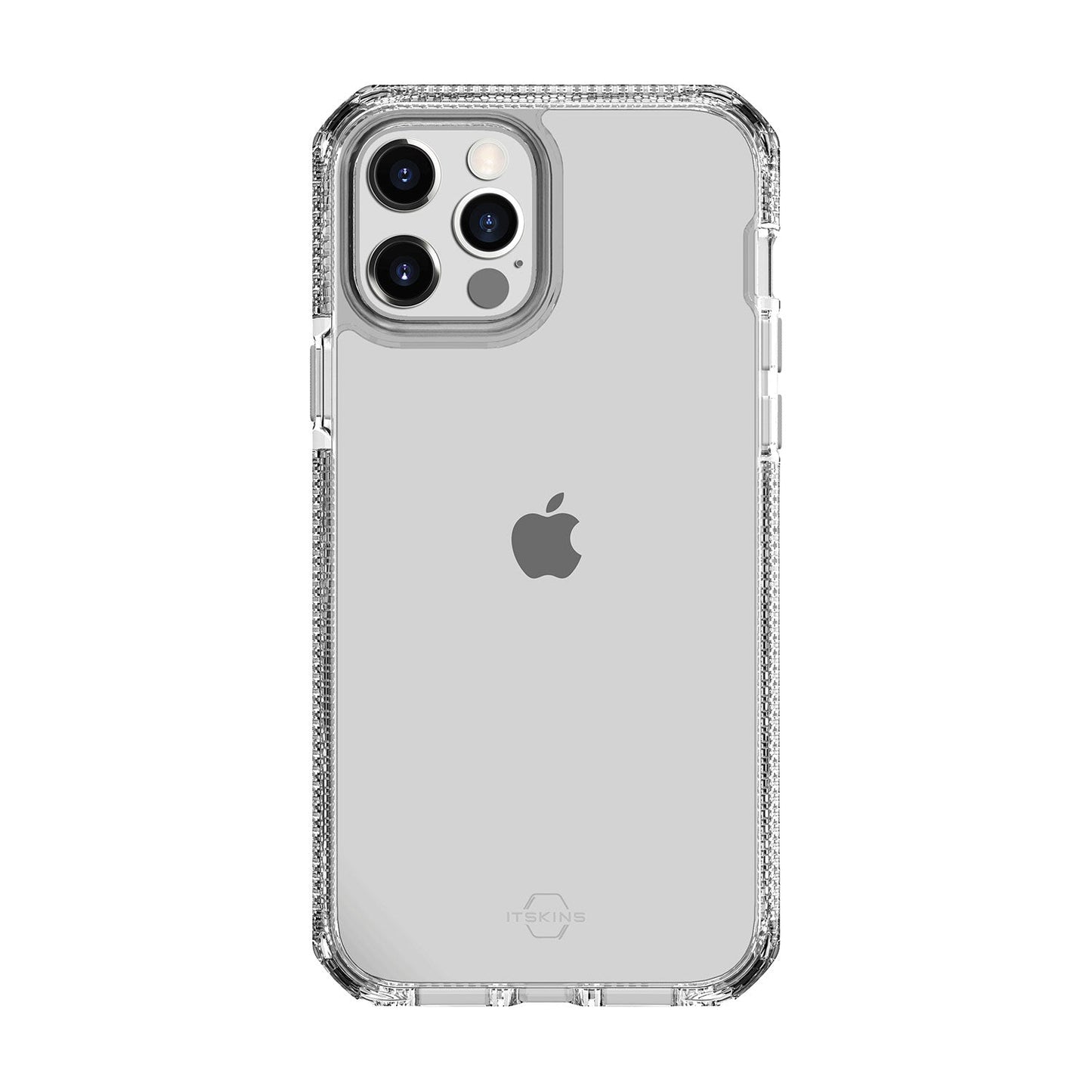 Itskins Supreme Clear - Antimicrobial Case 4.5 Meter Drop Protection For - iPhone 12 Pro Max / Transparent