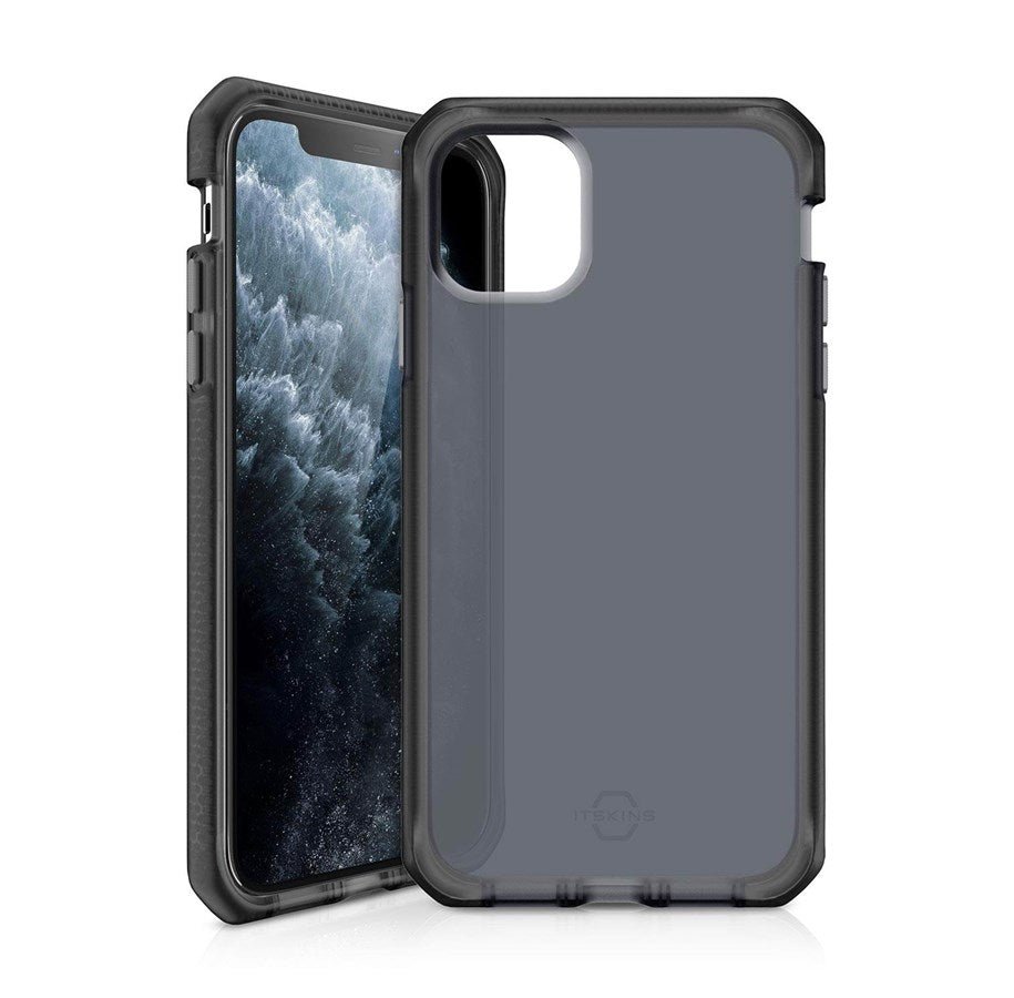 ITSKINS Supreme Frost Cover - iPhone 11 Pro  - Grey & Black