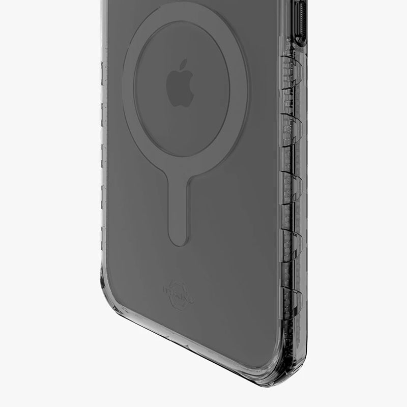 Itskins Supreme Magclear Cover - Apple iPhone 13 Pro / Graphite And Graphite Print