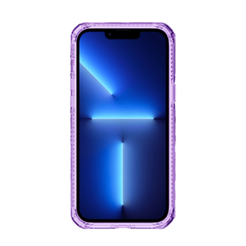 Itskins Supreme Magclear Cover - Apple iPhone 13 Pro / Light Purple And Light Purple Print