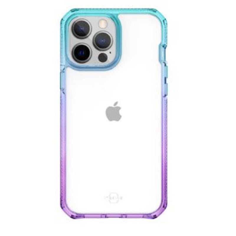 Itskins Supreme Prism Case - Apple iPhone 13 Pro / Light Blue And Light Purple