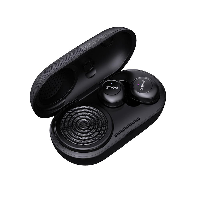 iWALK Amour Air Shell 2 In 1 True Wireless Stereo Bluetooth Earbuds & Speaker - Bluetooth / Black